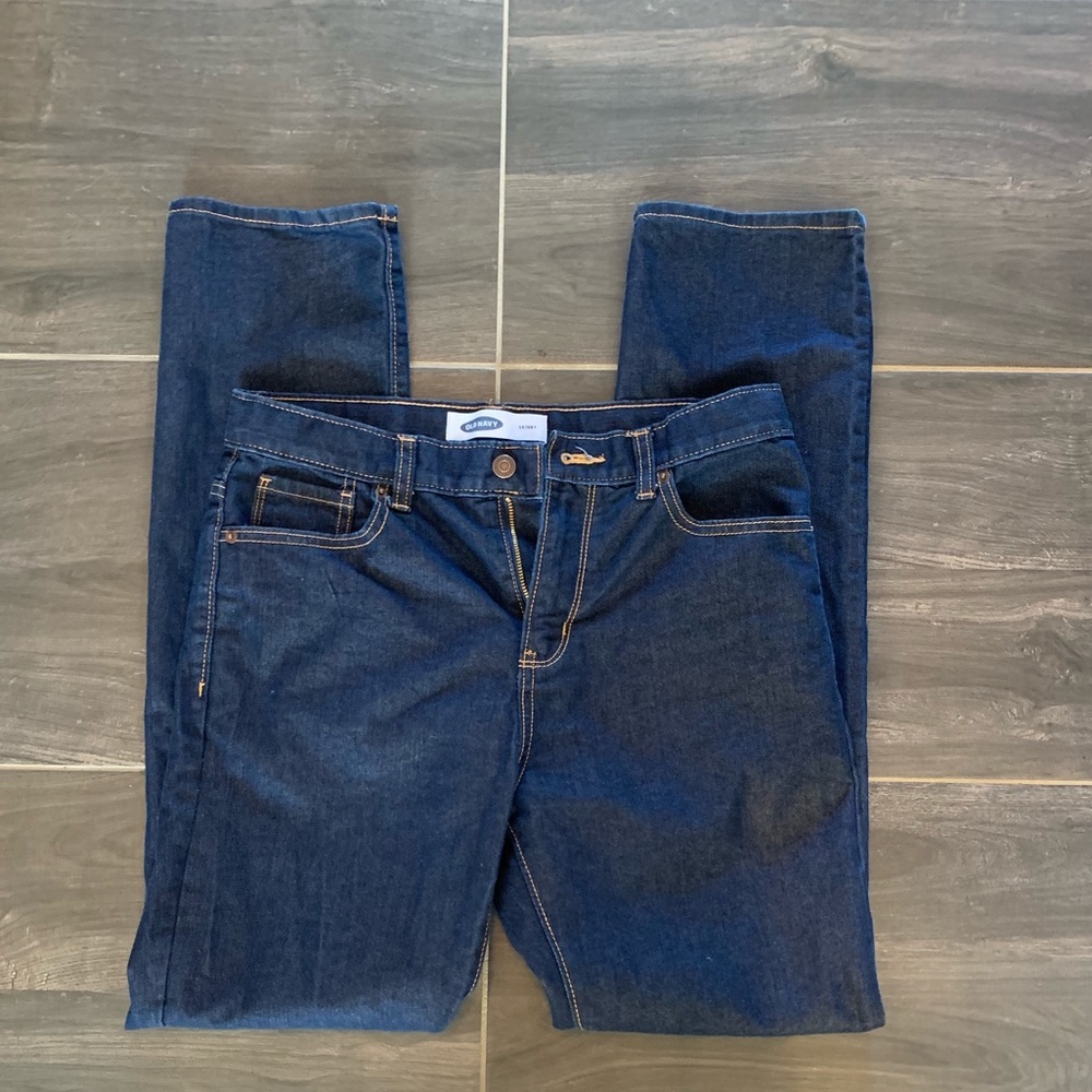 Old Navy youth skinnies 18 with tighten tabs